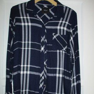 Rails Women's Plaid Button Down Shirt Size Small